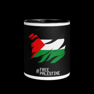 Tasse mit farbiger Innenseite für Palestina