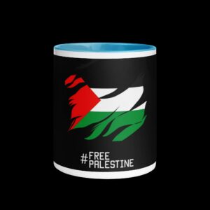 Tasse mit farbiger Innenseite für Palestina